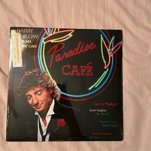 NWT Vintage 1983 Barry Manilow Paradise Cafe Vinyl